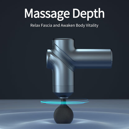 Massage Gun Deep Tissue Mini Muscle Massager for Pain Relief, Blue