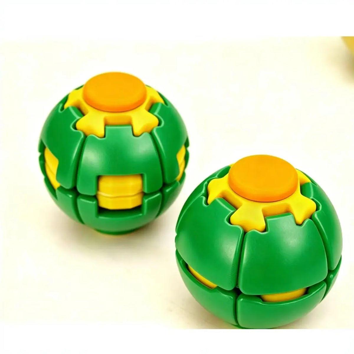 3D Printed Press-Rotating Fidget Spinner Toy - Mechanical Kinetic Desk Stress Reliever and Unique Sensory Gadget for Adults, DIY Specialty Gift